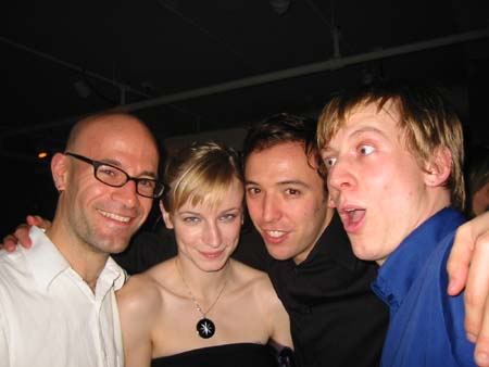 chris a, grant, me, nina