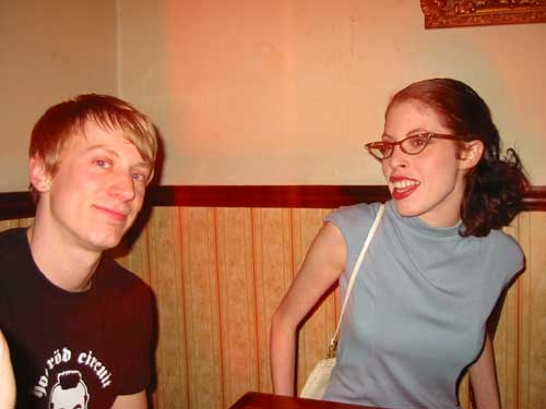 amanda, me