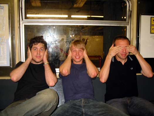 david f, grant, me