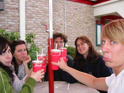 emma, joey, lorelei, me, tookie