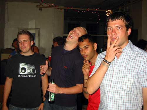 dave g, josh, tyler, vin