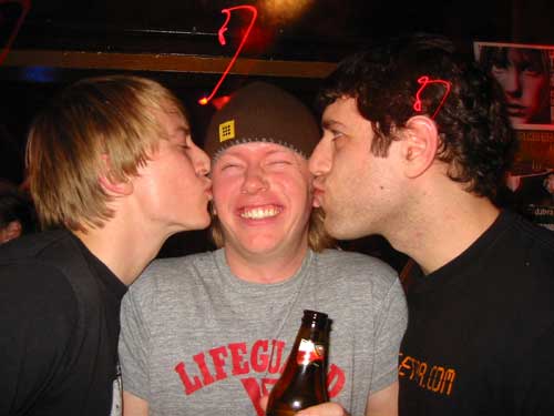 colin, fatty, me