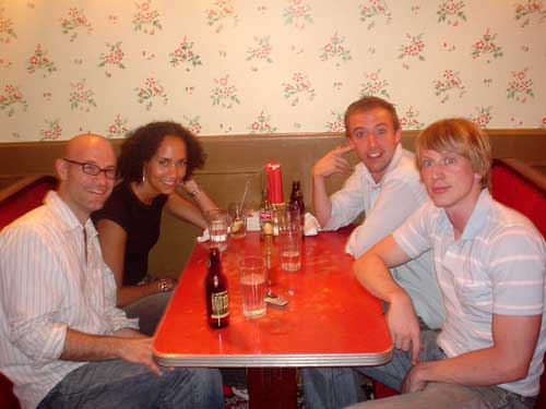 charlene, chris a, grant, me
