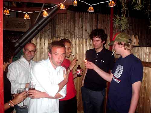 chris a, chris rubino, dave g, grant, vin