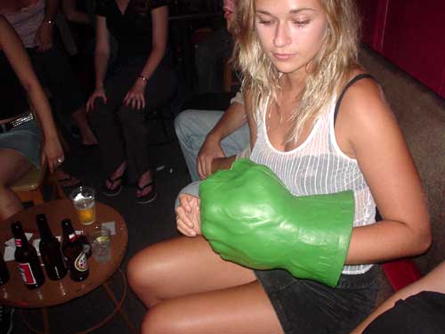 emily, hulk fist