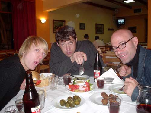 chris a, fatty, me
