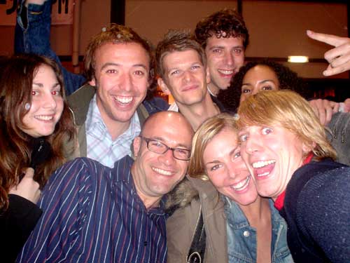 charlene, chris a, danni, fatty, grant, martin g, me