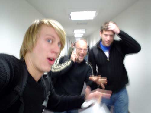 chris a, fatty, me