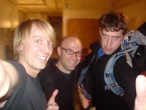 chris a, fatty, me
