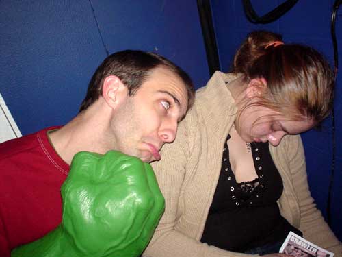 hulk fist, jamie k