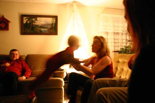 dad, mom