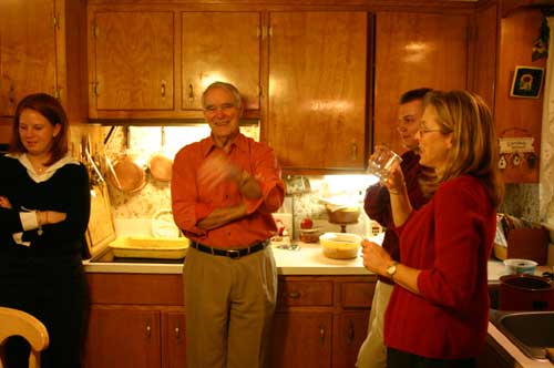 amy b, brett, mom, uncle walt