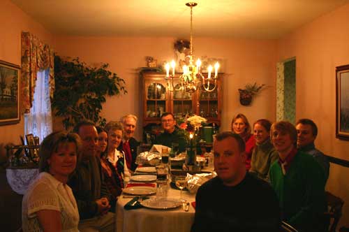 amy b, aunt elaine, brett, chad, dad, grandma, grandpa, lindsey, me, mom, uncle walt