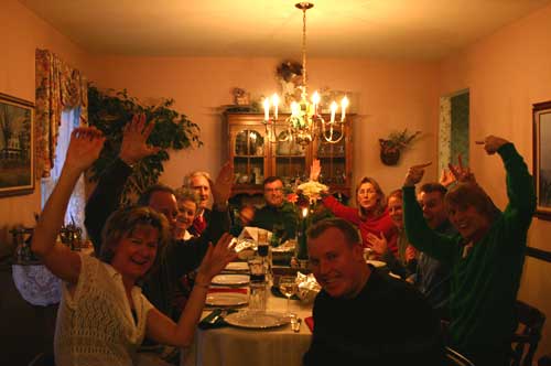 amy b, aunt elaine, brett, chad, dad, grandma, grandpa, lindsey, me, mom, uncle walt