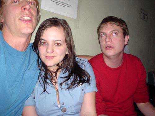 greg the boyfriend, me, sarah