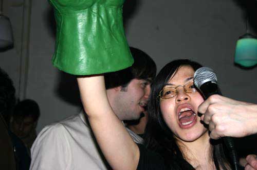 hulk fist, laura
