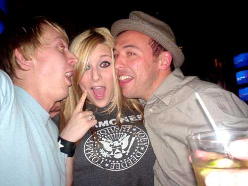 caitlin, grant, me