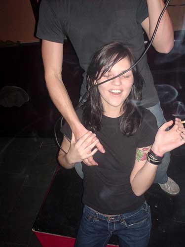 amber, me
