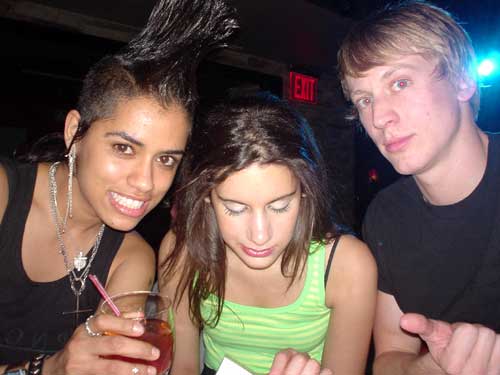 daisy, me, mohawk, rina