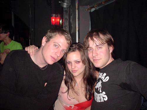andy, greg the boyfriend, sarah