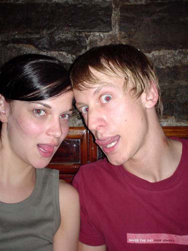 leigh, me