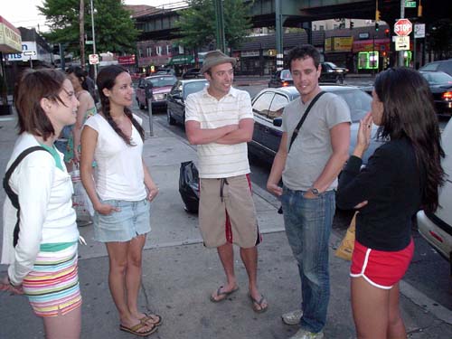 david k, grant, meredith, miye, rachel