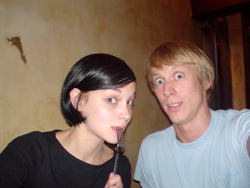 leigh, me