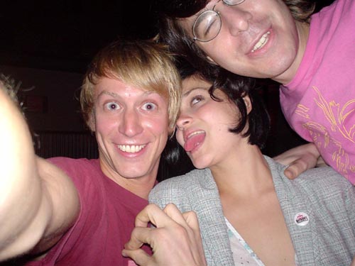 greg k, leigh, me