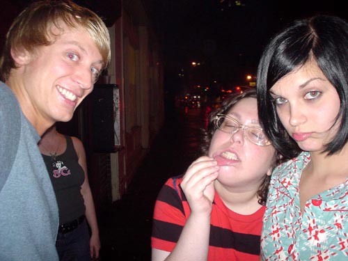 amy k, leigh, me