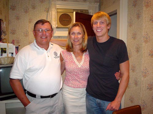 dad, me, mom