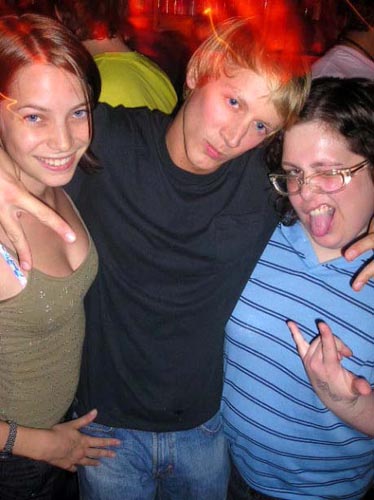 amy k, me, meredith