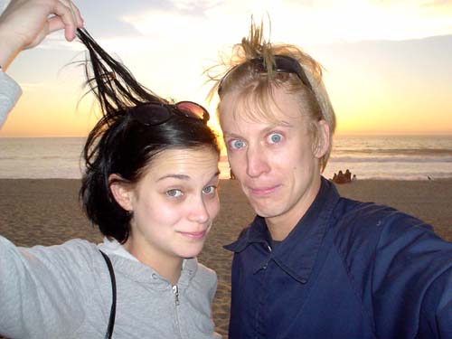 leigh, me