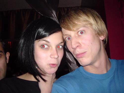 leigh, me