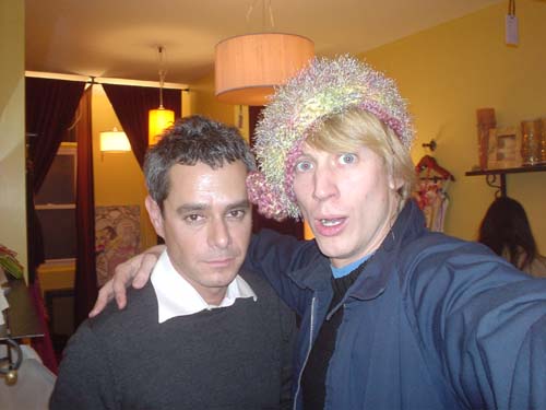 david k, me