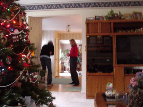 me, mom