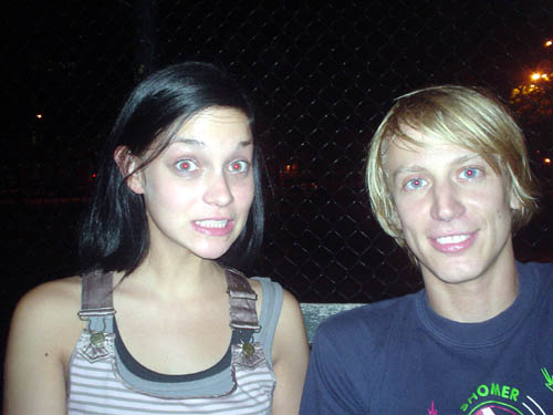 leigh, me