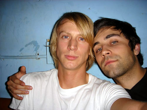 david c, me