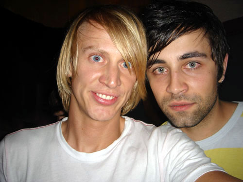 david c, me