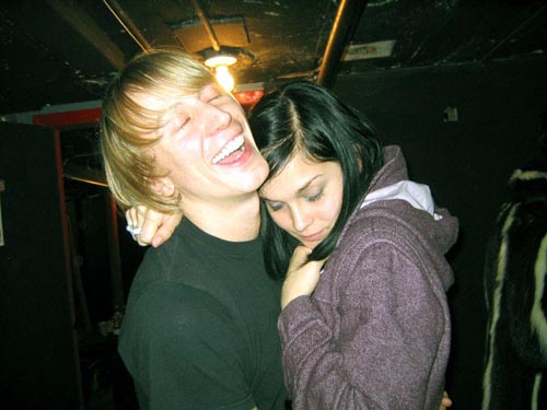 leigh, me