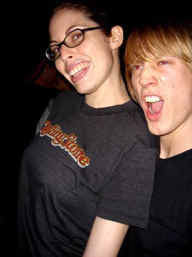 amanda, me