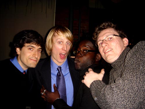 hafeez, john merlino, me, mike db