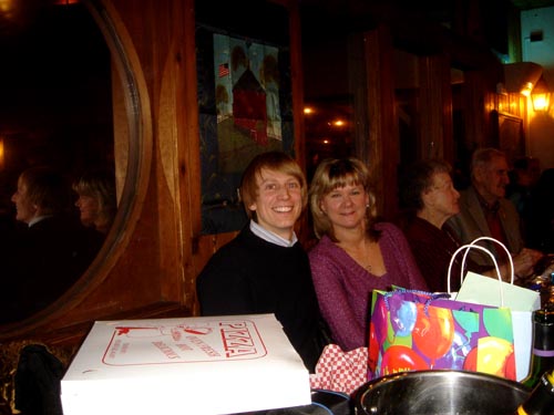 aunt elaine, me