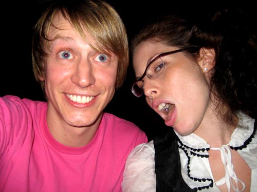 amanda, me