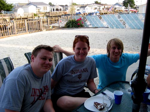 amy b, brett, me