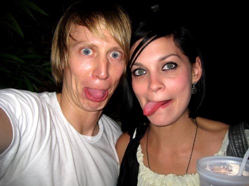 leigh, me