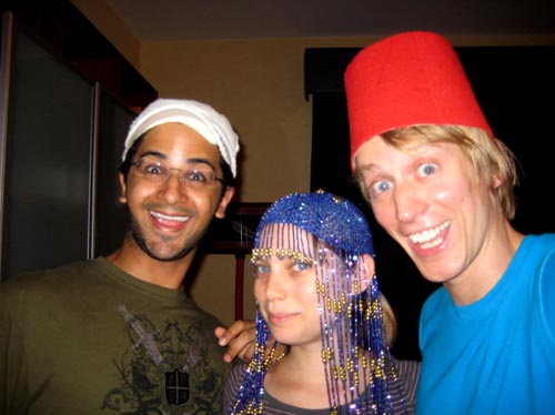 faisal, me, meredith