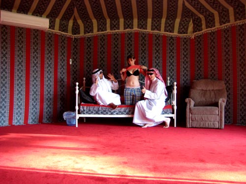 faisal, me, meredith