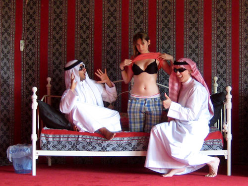 faisal, me, meredith