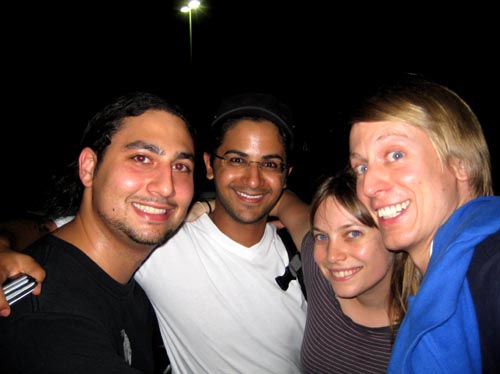faisal, me, meredith