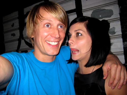 leigh, me
